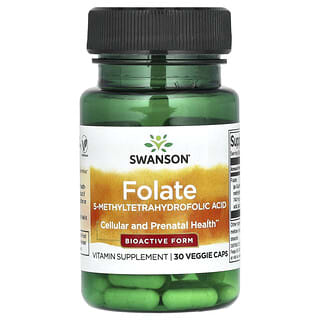 Swanson Folate Supplement - 680mcg DFE per Cap