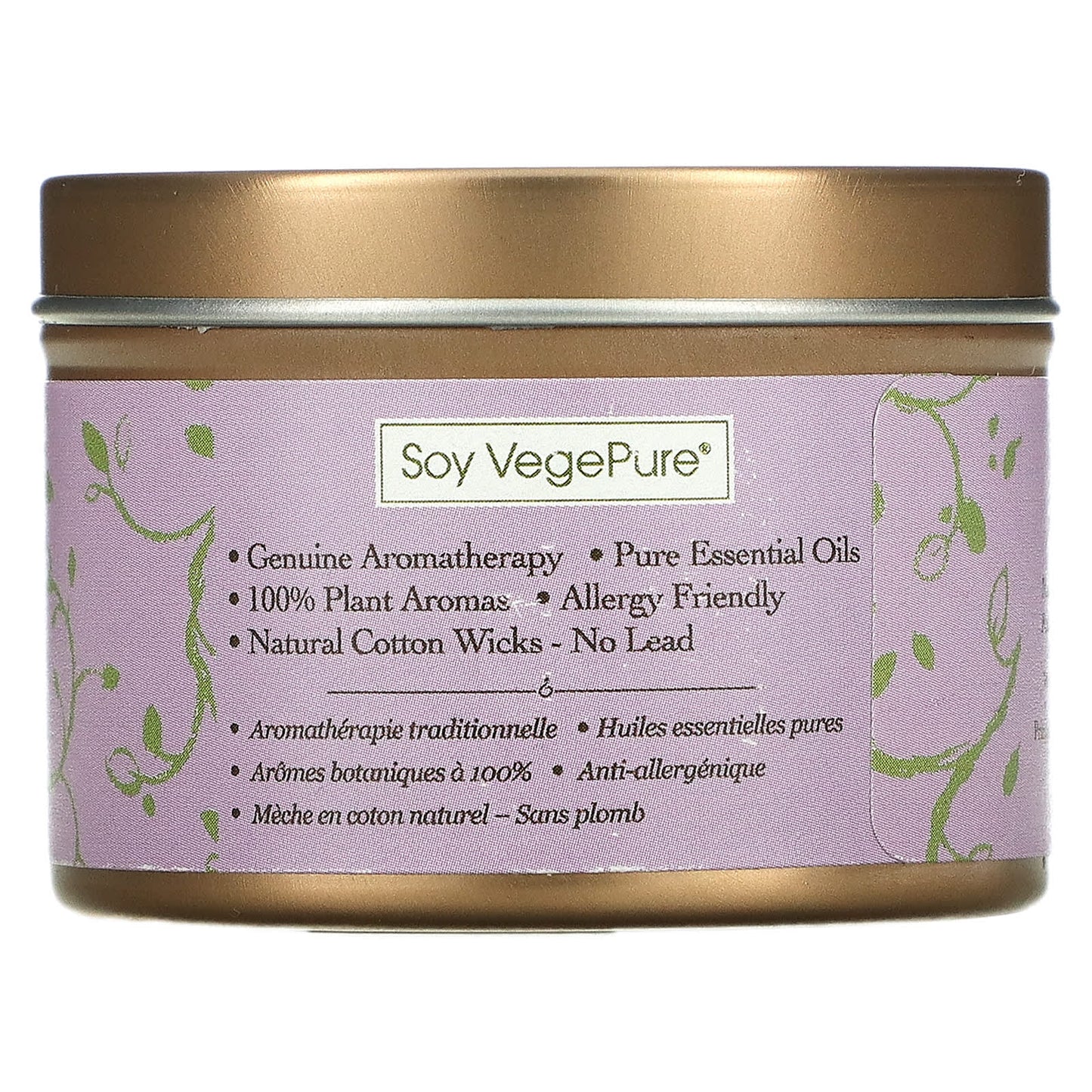 Serenity Travel Candle - Ylang Ylang & Lavender Aromatherapy - Image 2