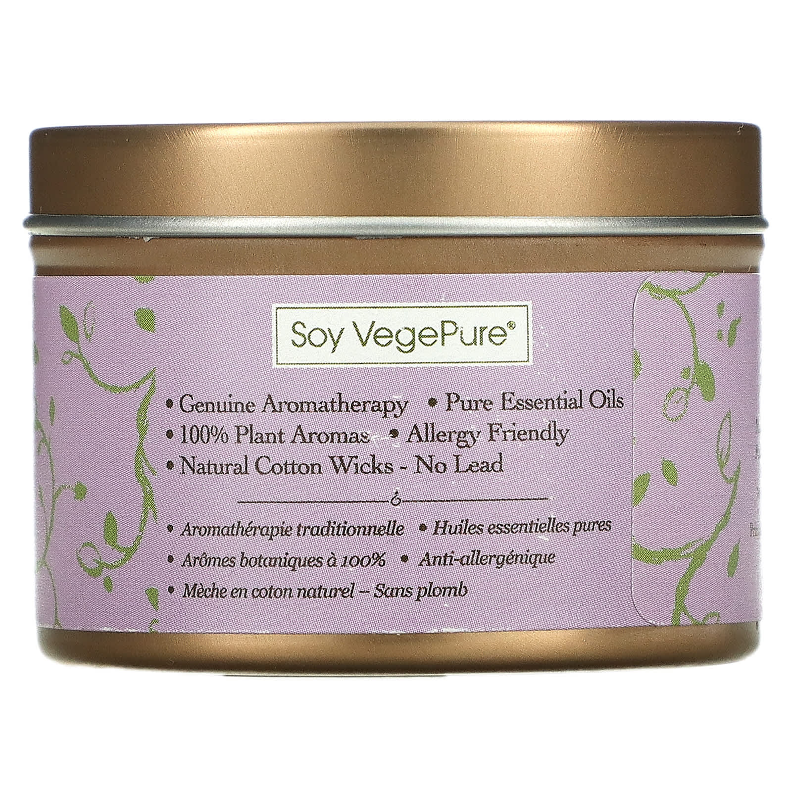 Serenity Travel Candle - Ylang Ylang & Lavender Aromatherapy - Image 2
