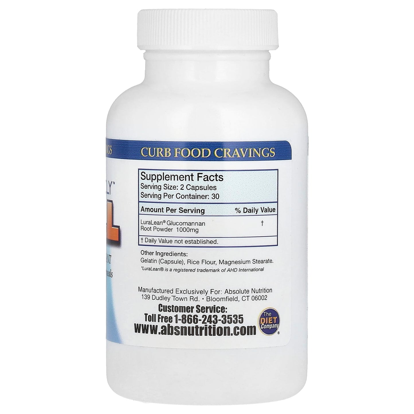 Absolute Nutrition Konjac Root Fiber Appetite Suppressant - Image 2