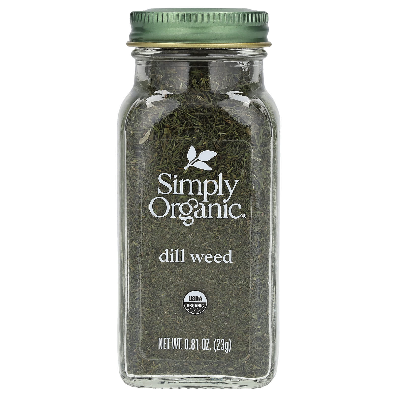 Simply Organic, Dill Weed, 0.81 oz (23 g) - Image 1