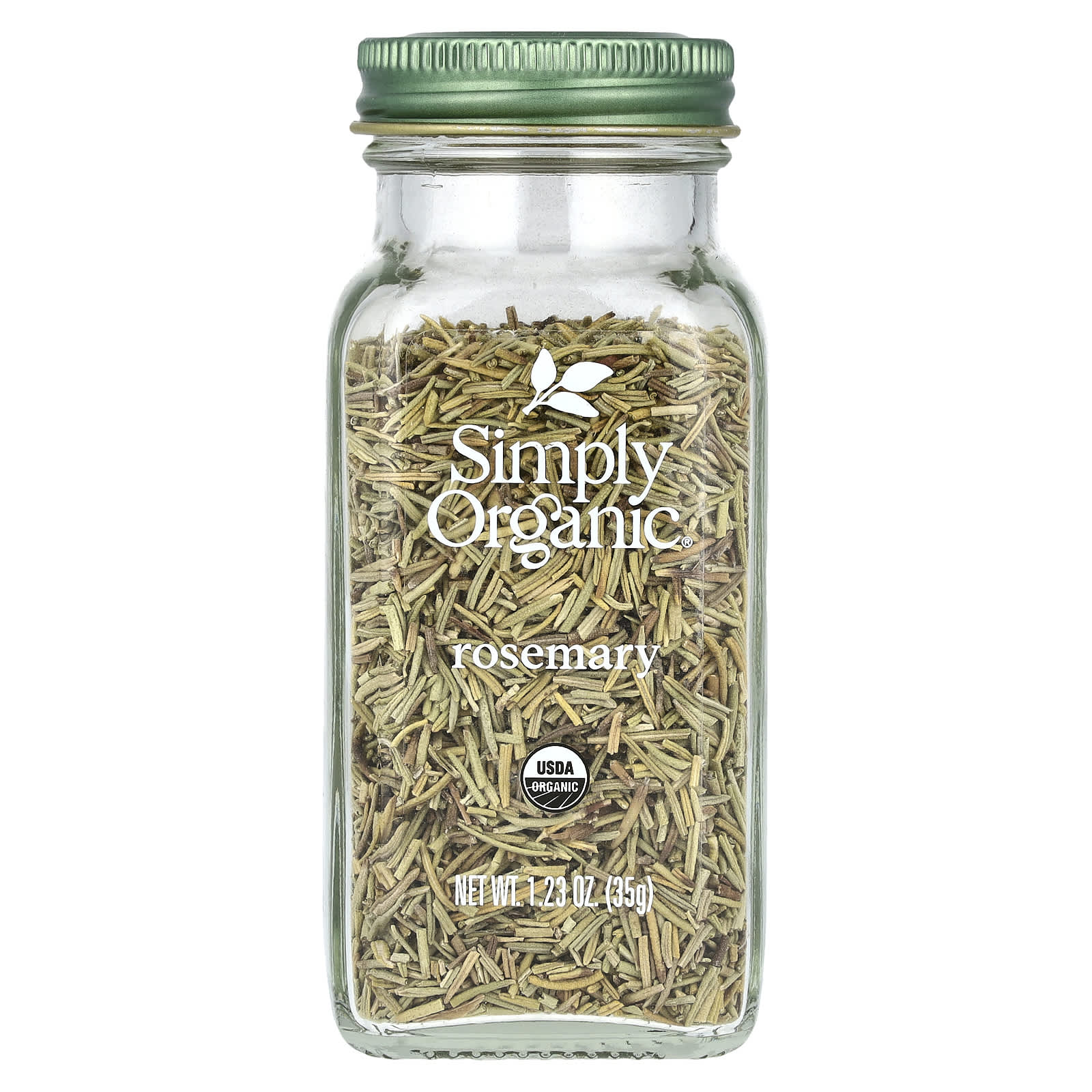 Simply Organic, Rosemary, 1.23 oz (35 g) - Image 1