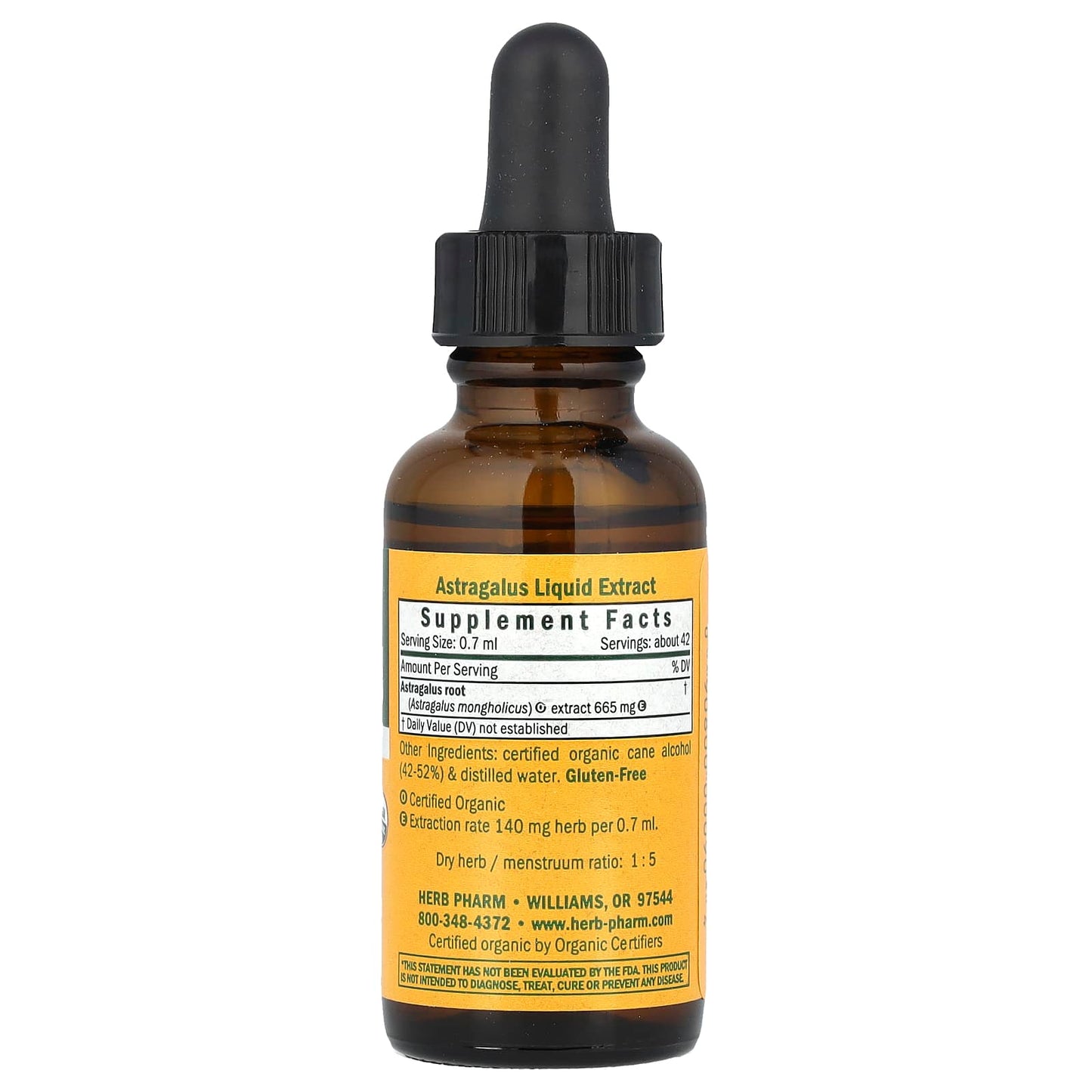 Organic Astragalus Liquid Extract by Herb Pharm for Immune Support - Image 2