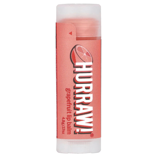 Hurraw! Balm Organic Lip Balm with Grapefruit, 0.17 oz - Image 1