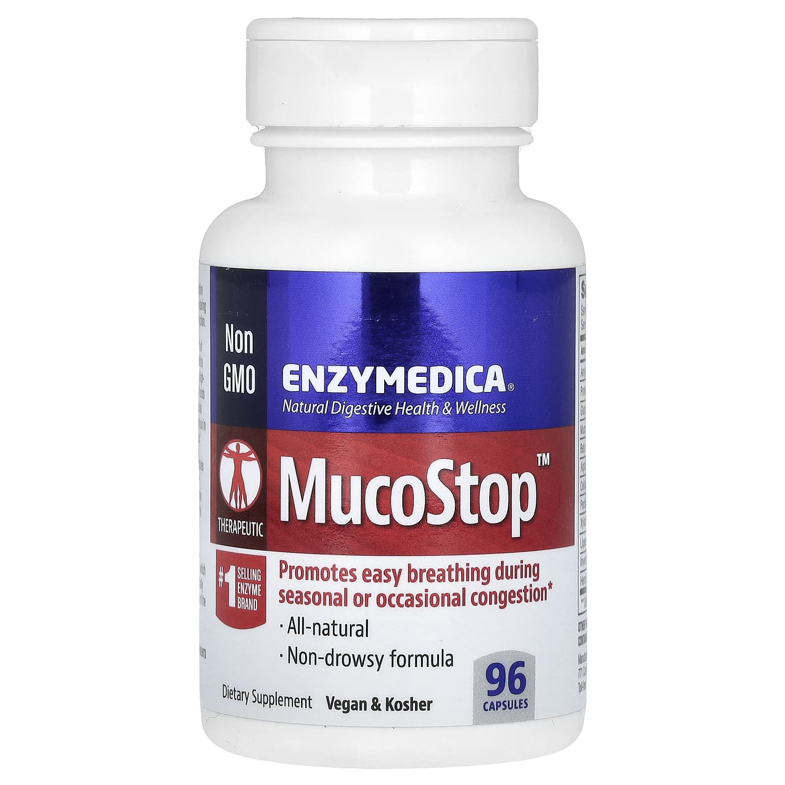 Relief from Seasonal Congestion with Enzymedica MucoStop - Image 1
