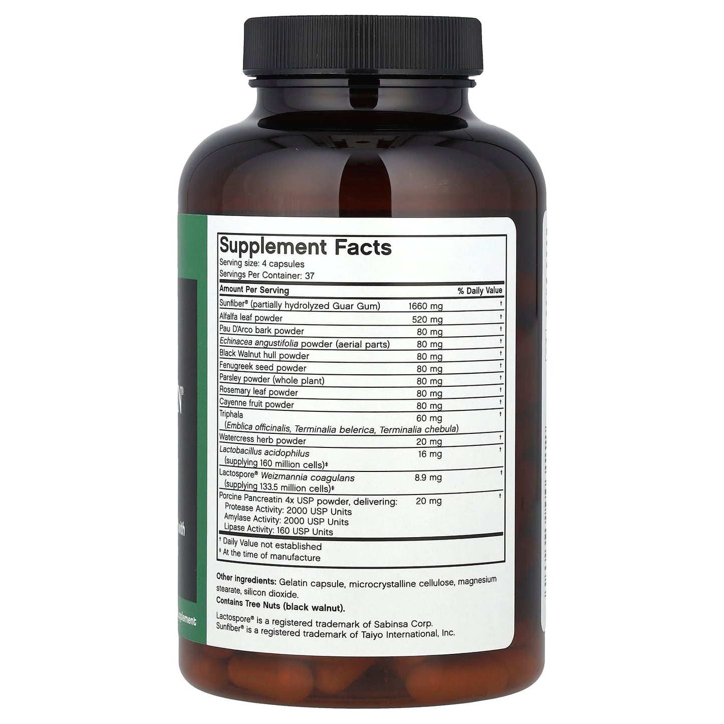 FutureBiotics Colon Green Colon Care Formula 150 Capsules - Image 2