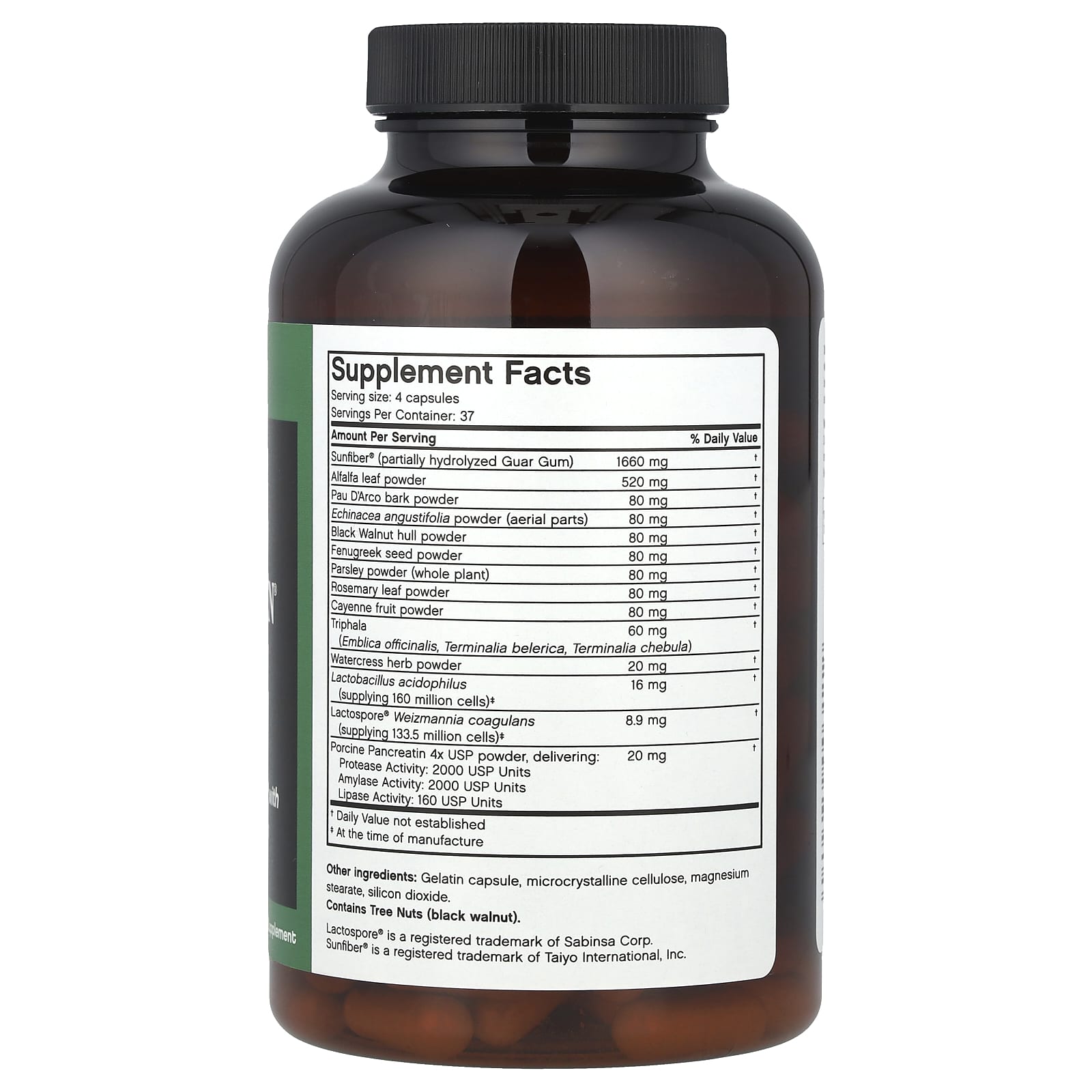 FutureBiotics Colon Green Colon Care Formula 150 Capsules - Image 2