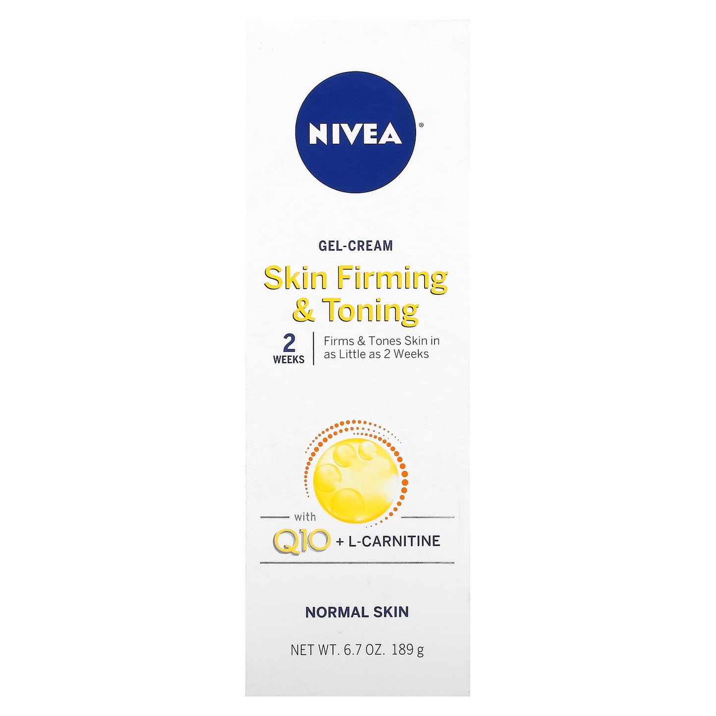 Nivea, Skin Firming & Toning Gel-Cream with Q10 + L-Carnitine, 6.7 oz (189 g) - Image 2