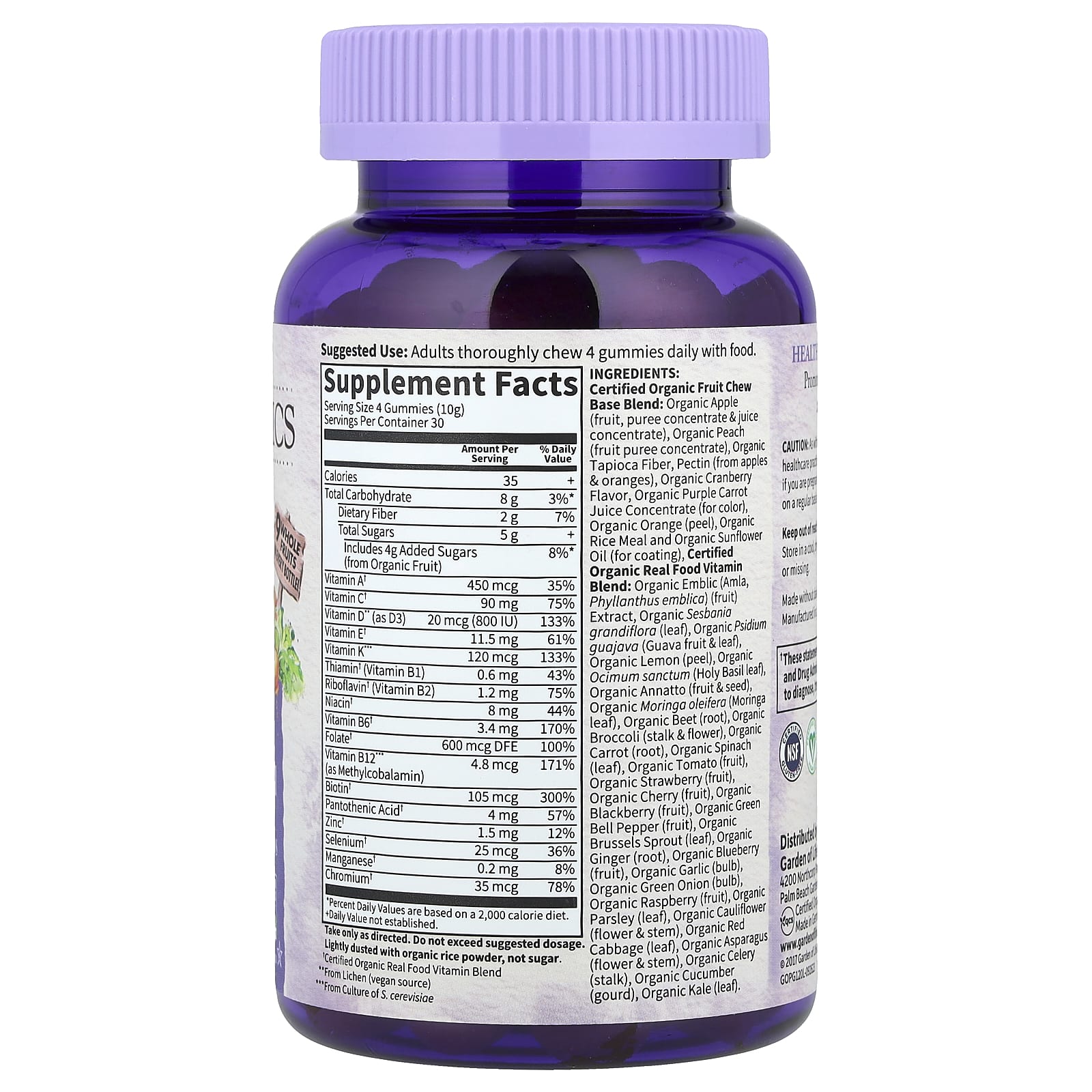 Garden of Life Organic Prenatal Multi for Healthy Pregnancy & Baby - Image 2