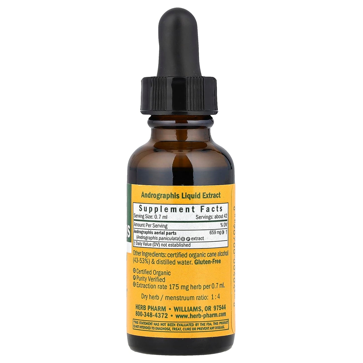 Andrographis Immune Support Liquid Extract | Gluten Free - Image 2