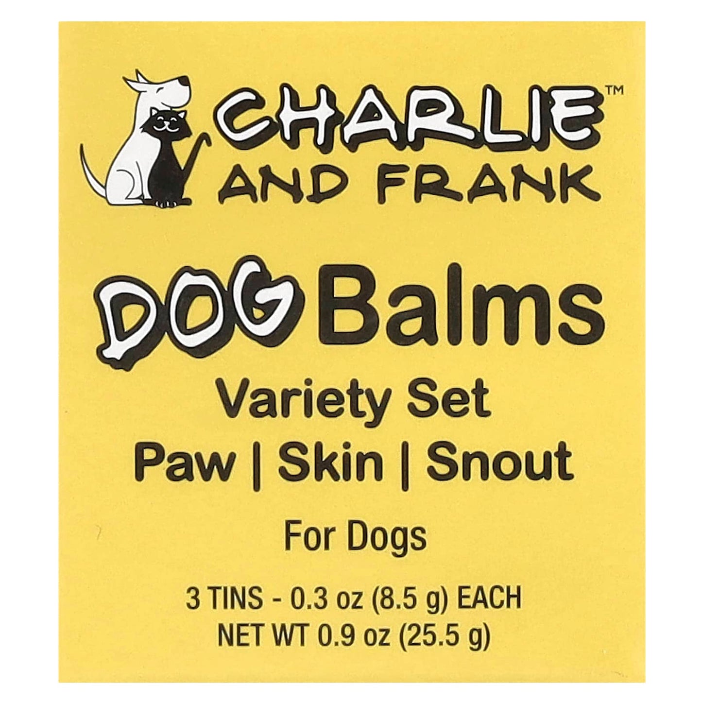 Charlie and Frank Dog Balm Variety Set - Soothe Paw, Skin & Snout - Image 2