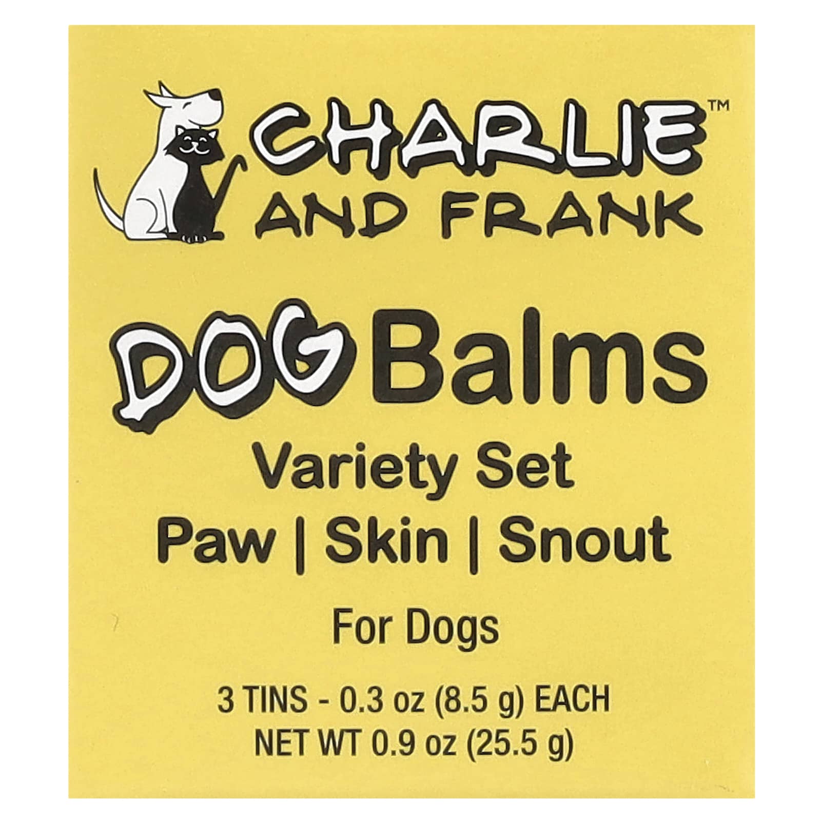 Charlie and Frank Dog Balm Variety Set - Soothe Paw, Skin & Snout - Image 2