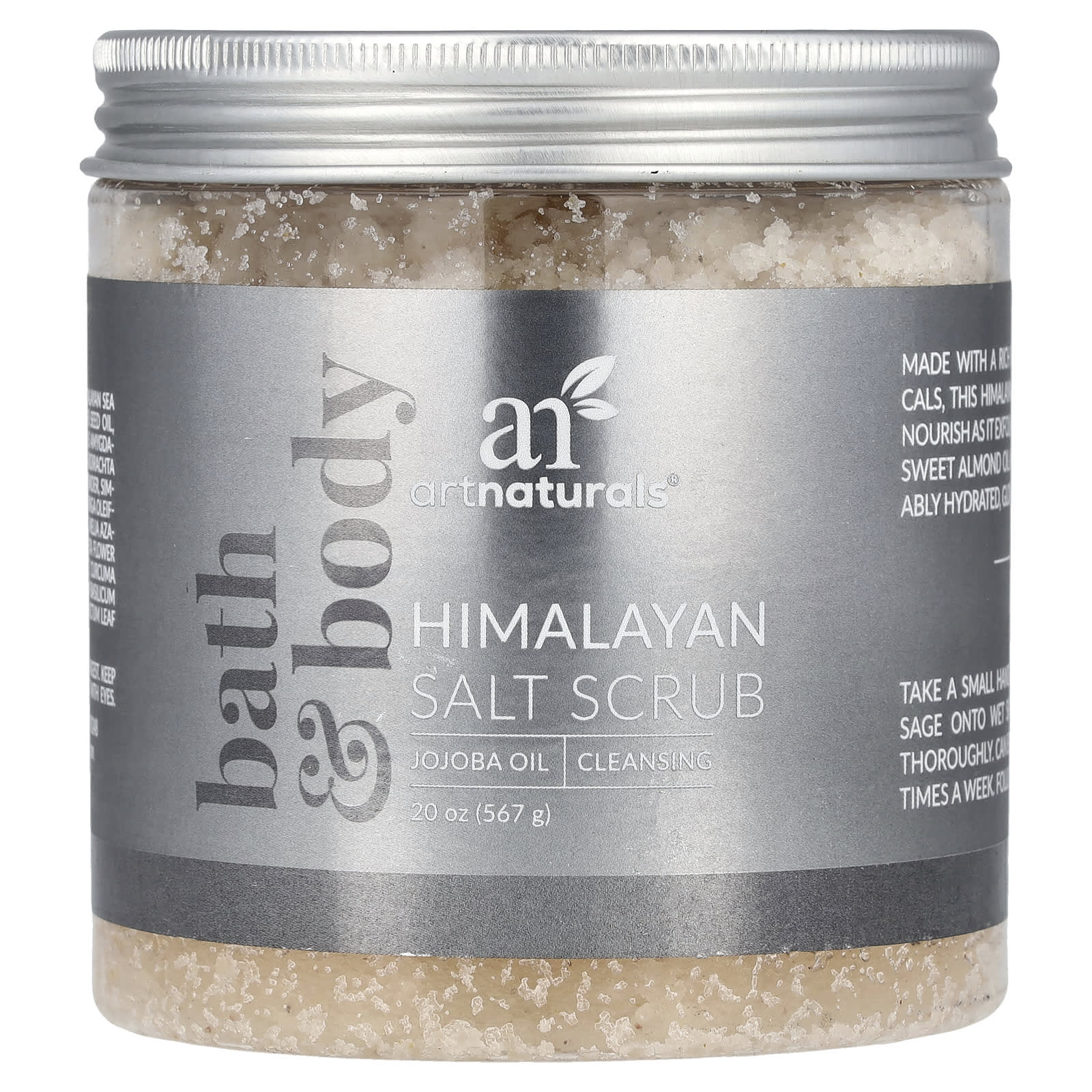 Himalayan Salt Body Scrub | Natural Exfoliant for Glow - Image 1