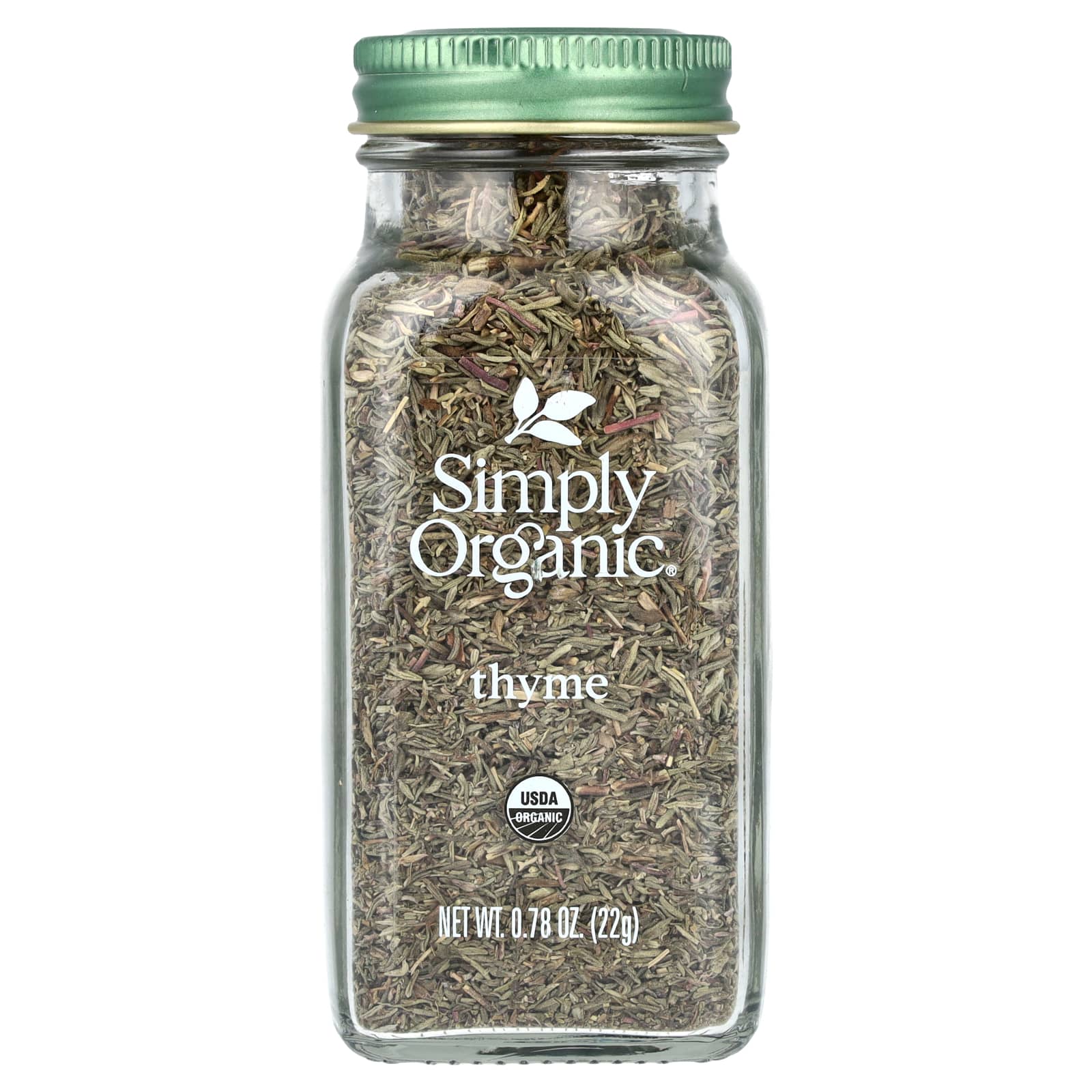 Simply Organic, Thyme, 0.78 oz (22 g) - Image 1