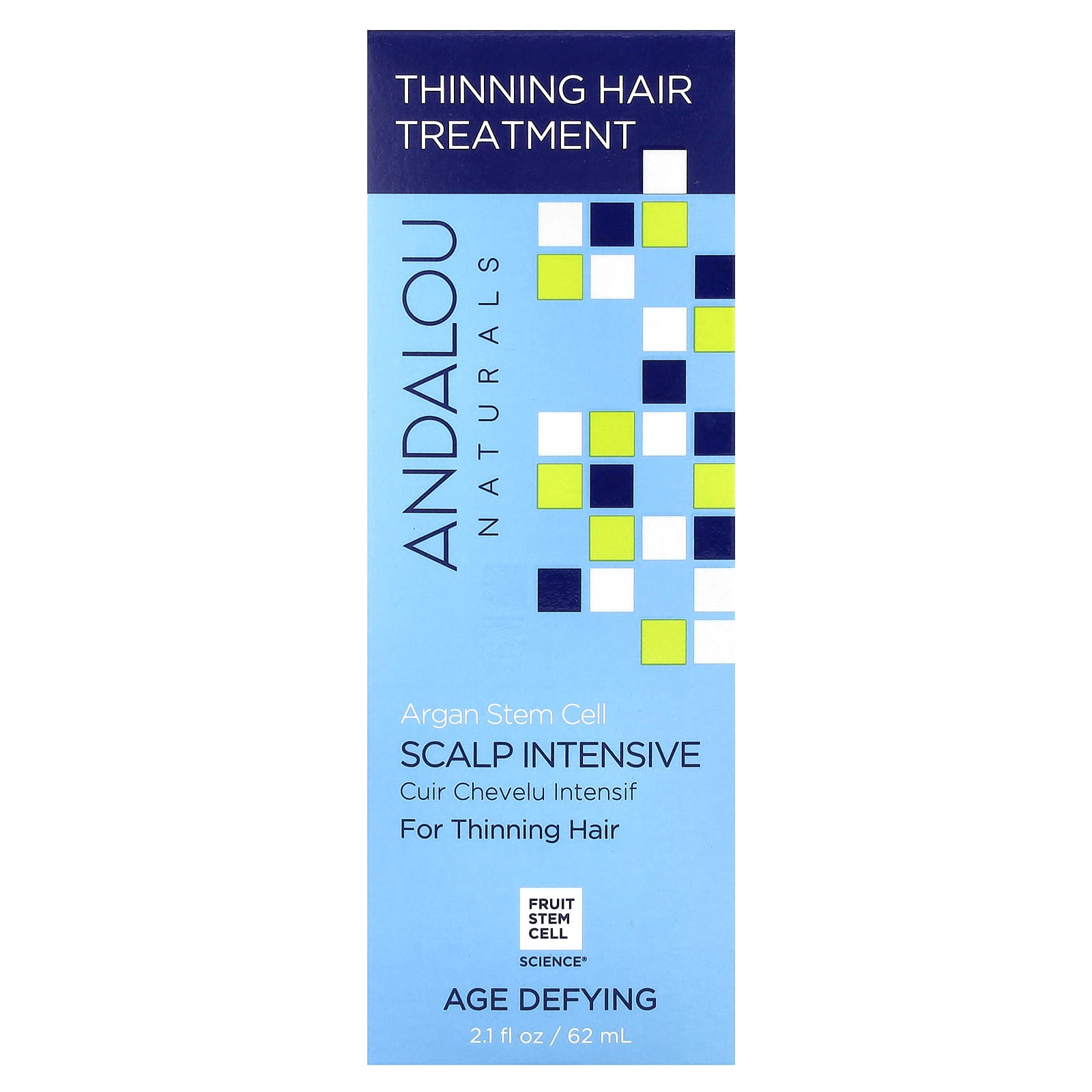 Andalou Naturals Argan Stem Cell Scalp Treatment for Thinning Hair - Image 1