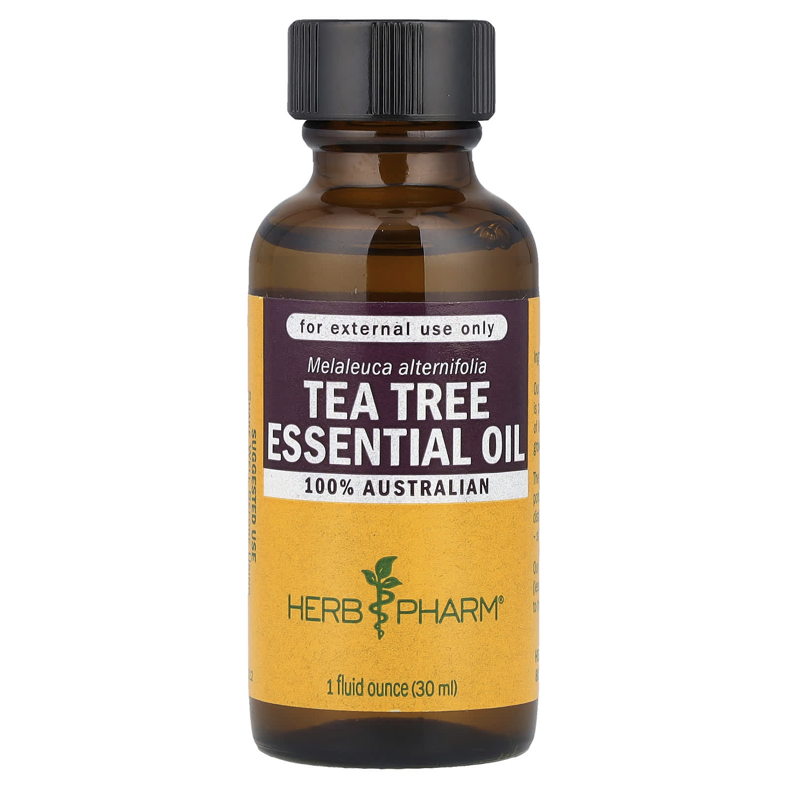 Tea Tree Essential Oil - 100% Australian, 1 fl oz (30 ml) by Herb Pharm - Image 1
