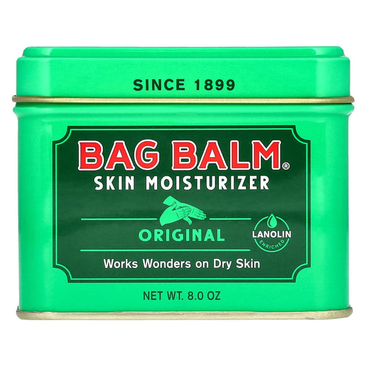 Lanolin Enriched Skin Moisturizer, Dry Skin Relief, 8 oz - Bag Balm - Image 1