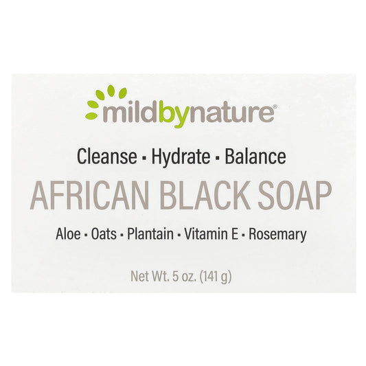 Gentle African Black Soap for Clean, Hydrated Skin - 5 oz - Image 1