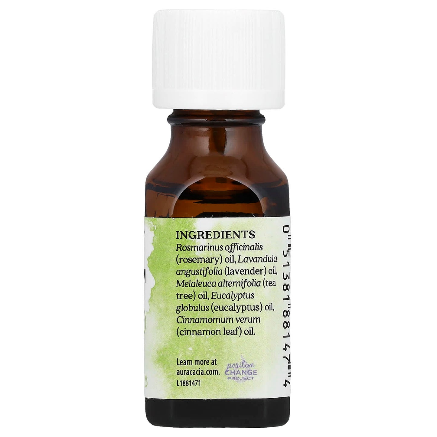 Aura Cacia Pure Essential Oil Blend - Rescue Charm - 0.5 fl oz (15 ml) - Image 2
