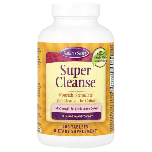 Nature's Secret, Super Cleanse®, 200 Tablets - Image 1