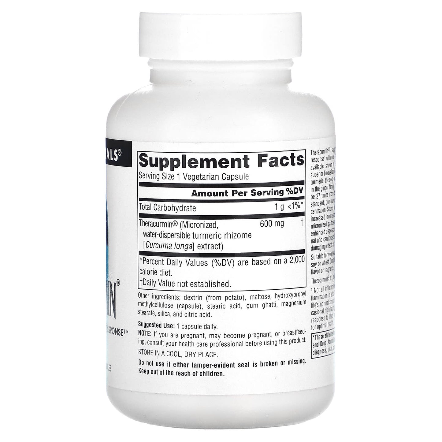 Source Naturals, Theracurmin®, 600 mg, 60 Vegetarian Capsules - Image 2
