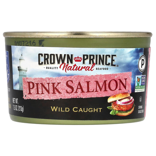 Crown Prince Natural, Pink Salmon, 7.5 oz (213 g)