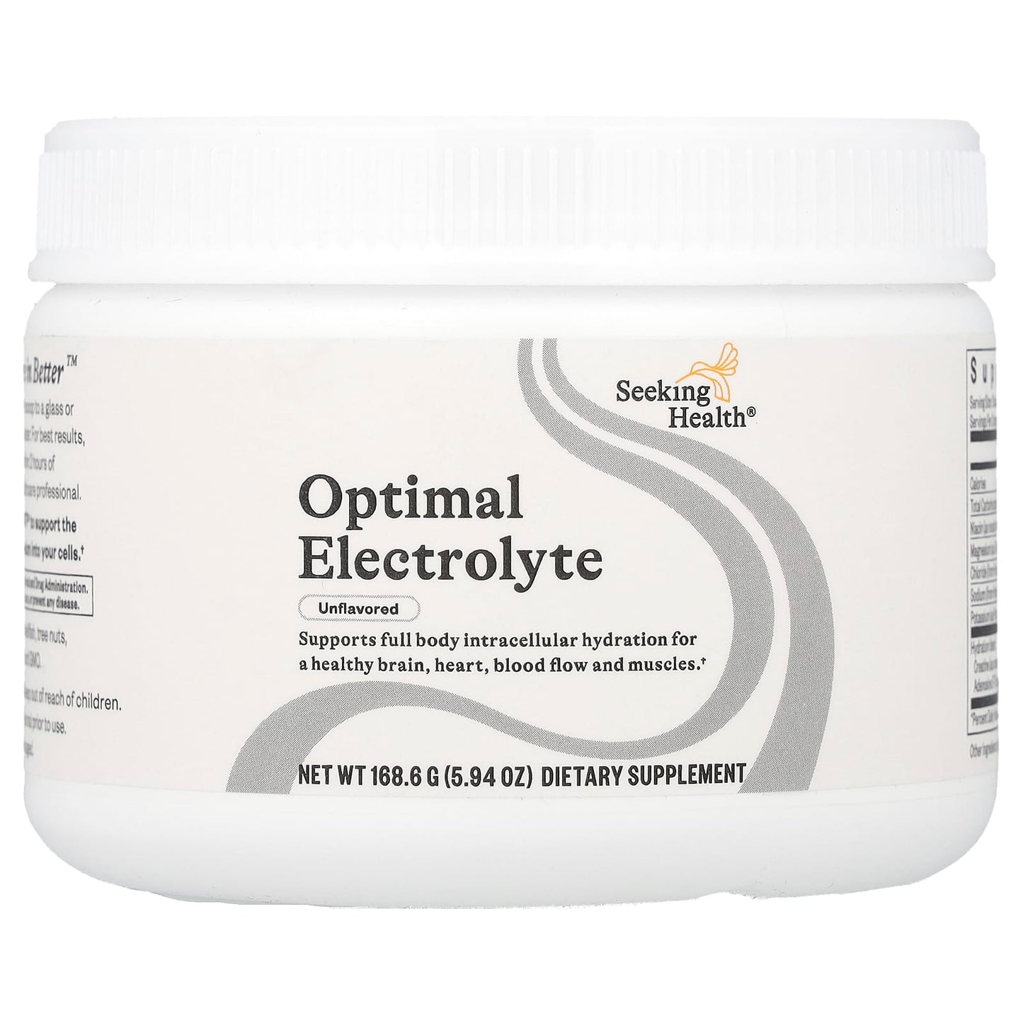 Seeking Health, Optimal Electrolyte, Unflavored, 5.94 oz (168.6 g) - Image 1
