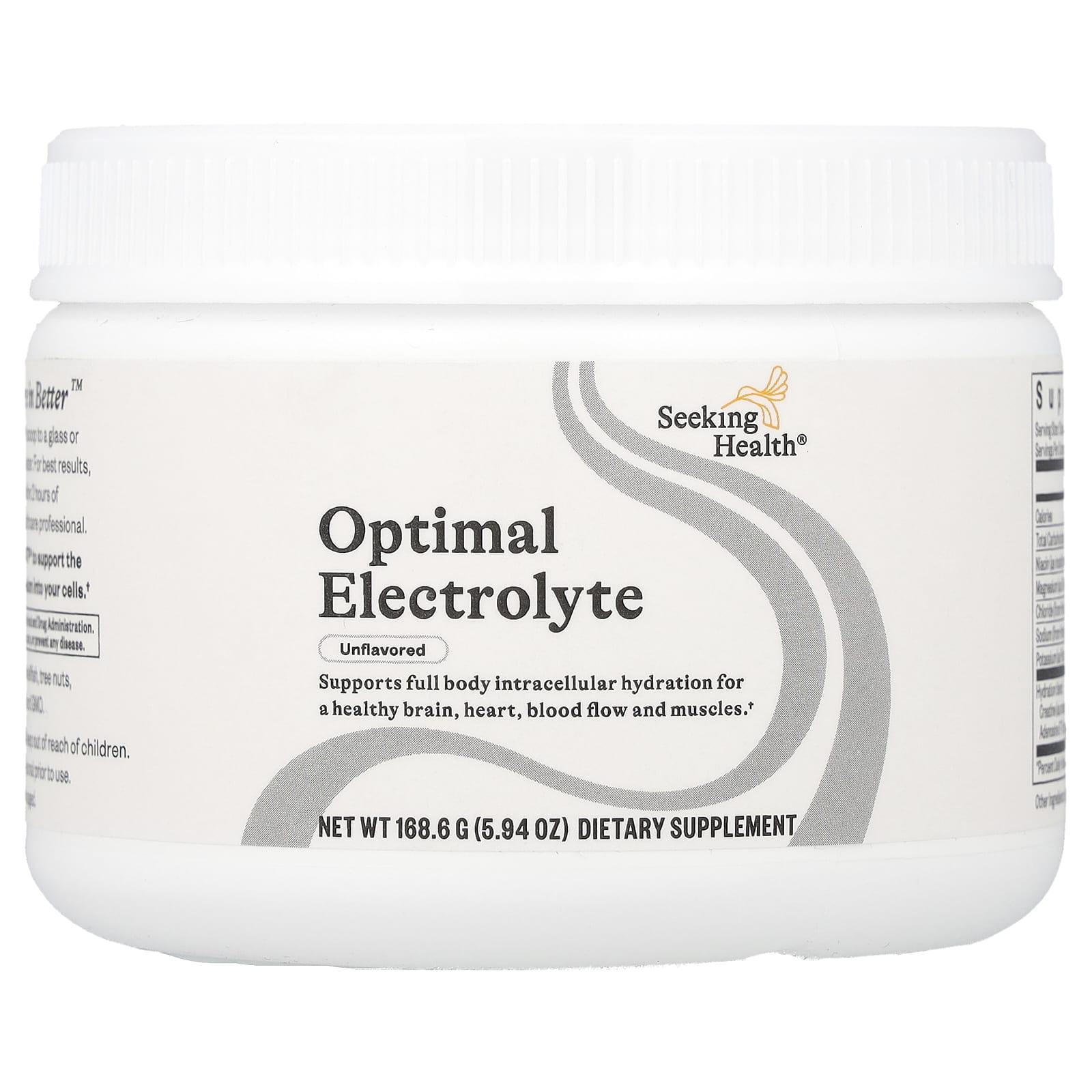 Seeking Health, Optimal Electrolyte, Unflavored, 5.94 oz (168.6 g) - Image 1