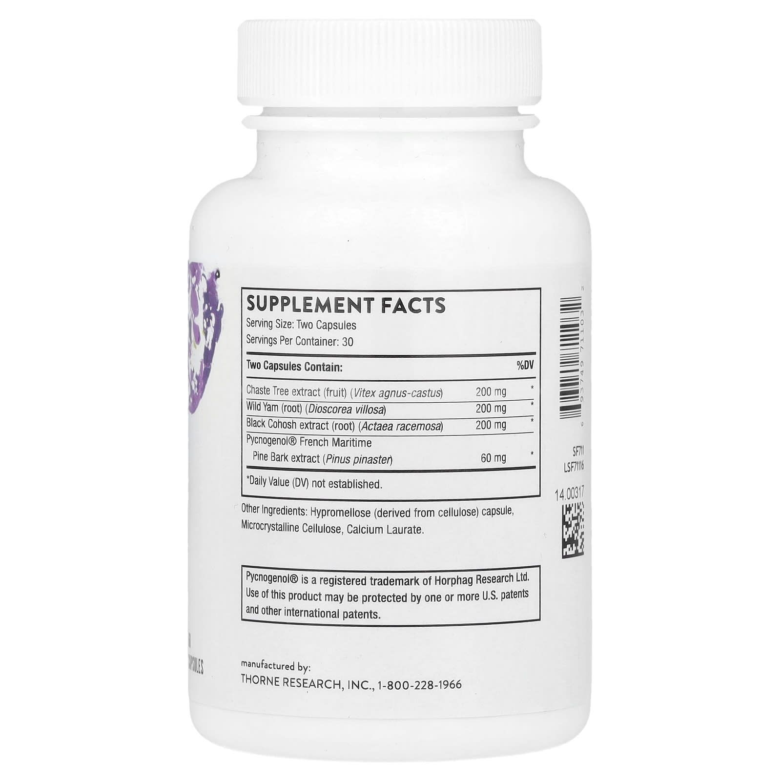 Thorne, Meta-Balance™, 60 Capsules - Image 2