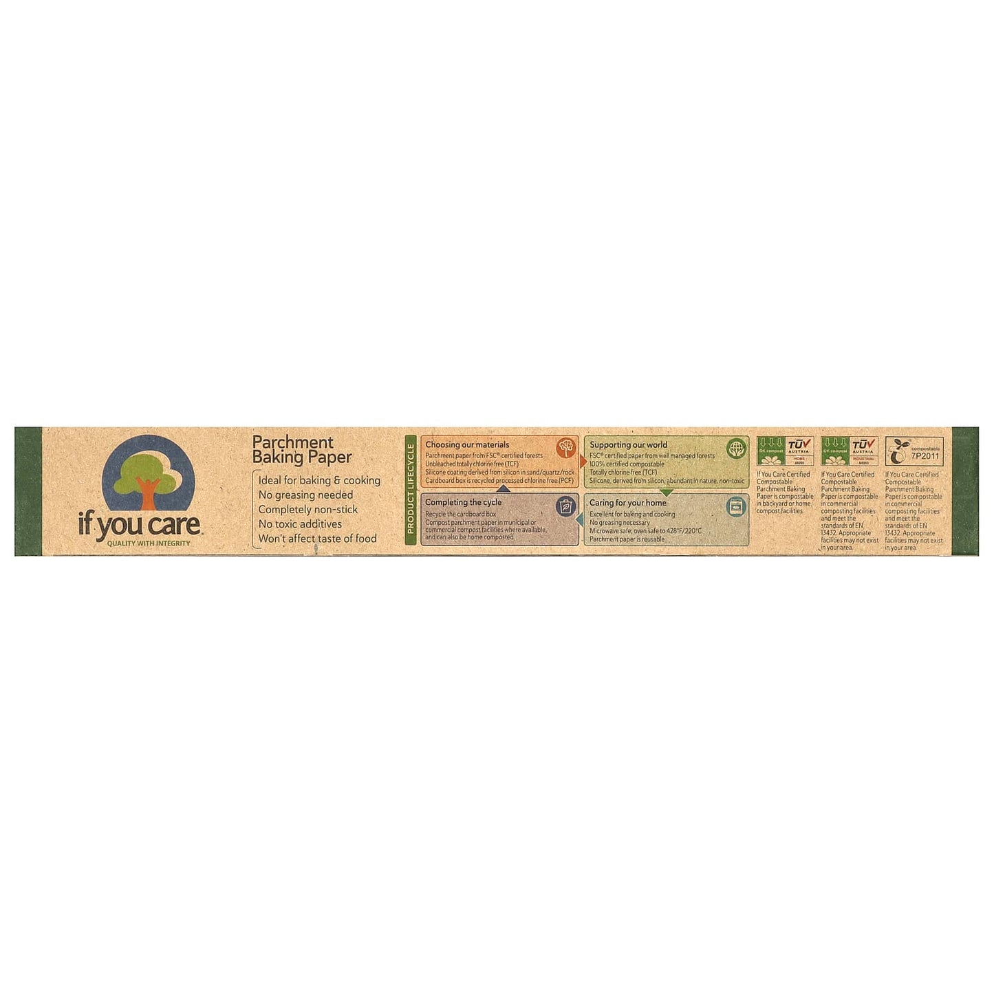 Eco-Friendly Parchment Baking Paper by If You Care, 70 sq ft - Image 2