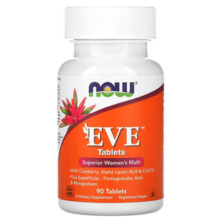 NOW Foods Eve Women's Multi with Superfruits & Vitamins, 90 Tablets