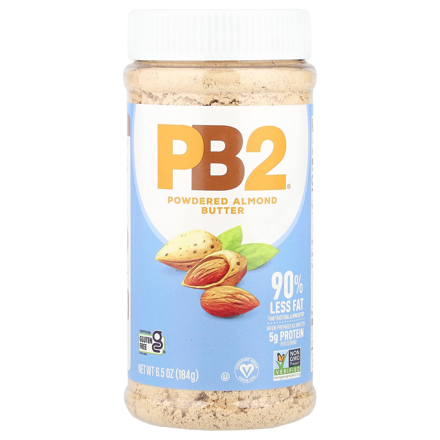 PB2 Foods, Powdered Almond Butter, 6.5 oz (184 g) - Image 1
