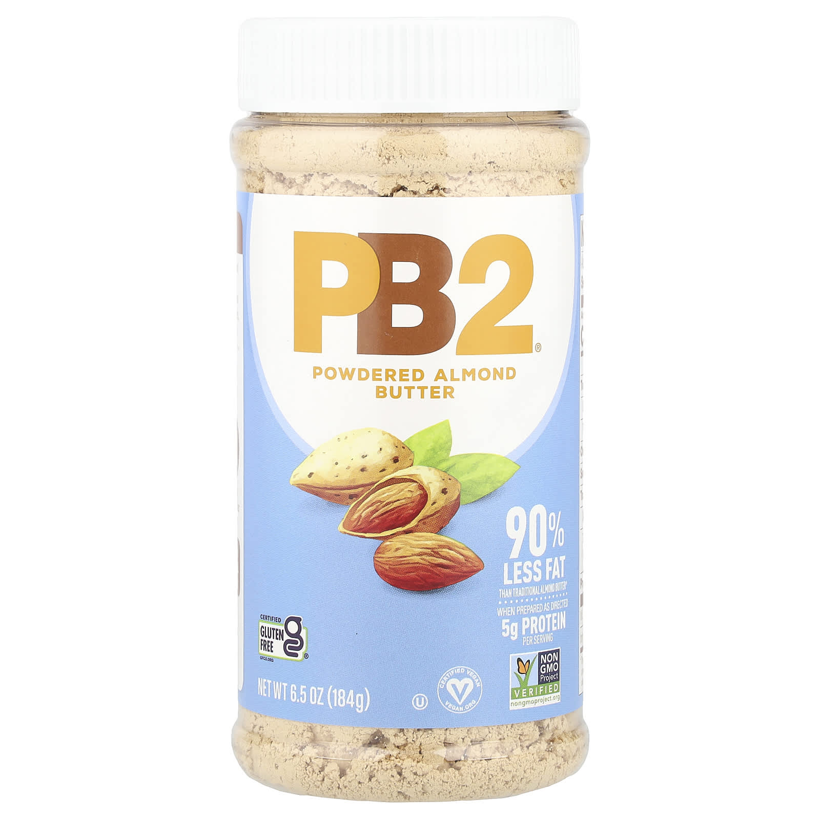 PB2 Foods, Powdered Almond Butter, 6.5 oz (184 g) - Image 1