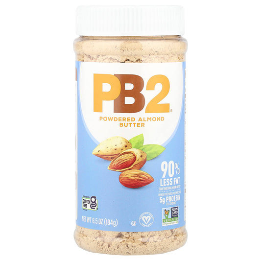 PB2 Foods, Powdered Almond Butter, 6.5 oz (184 g) - Image 1