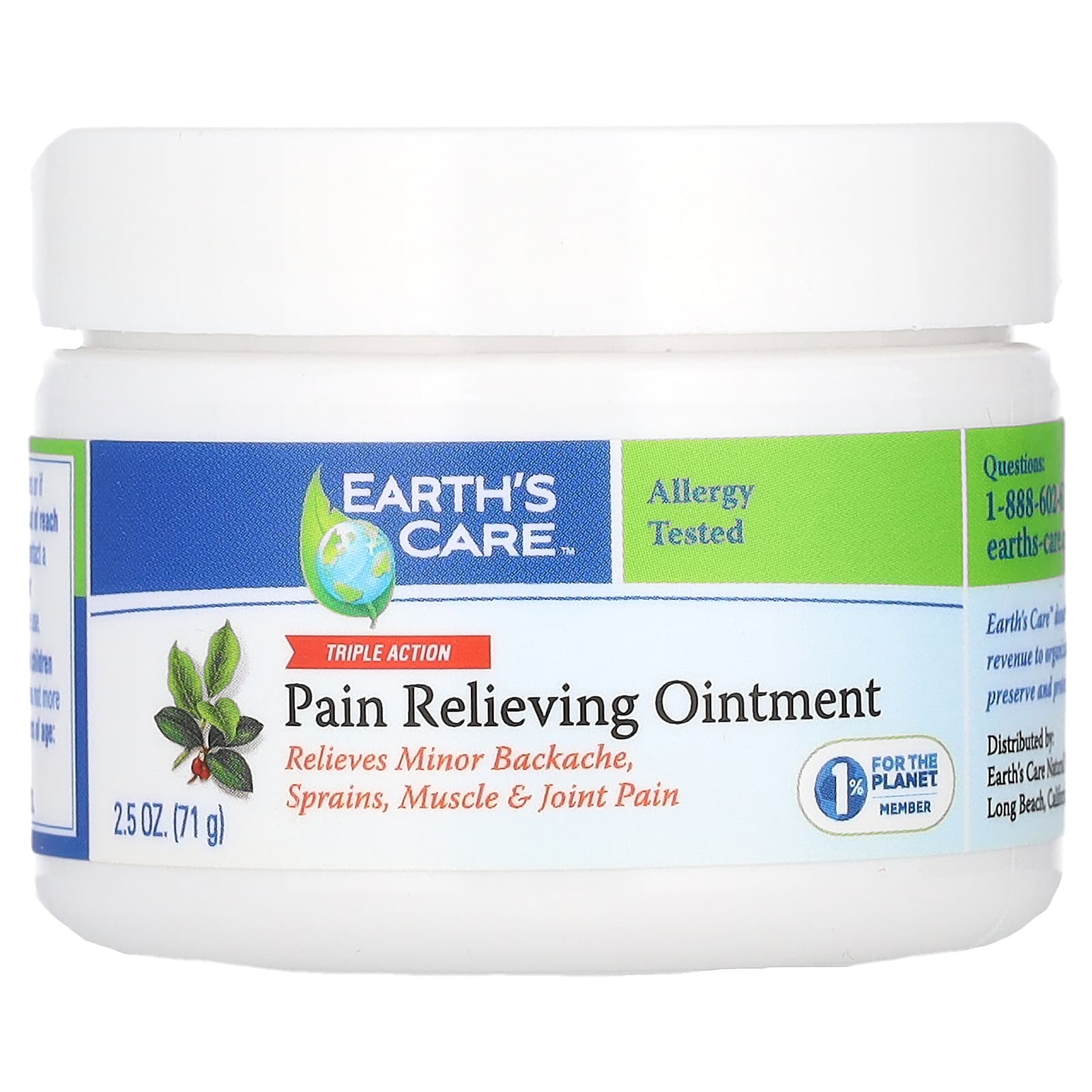 Pain Relieving Ointment for Sore Muscles & Joints - Earth's Care - Image 1