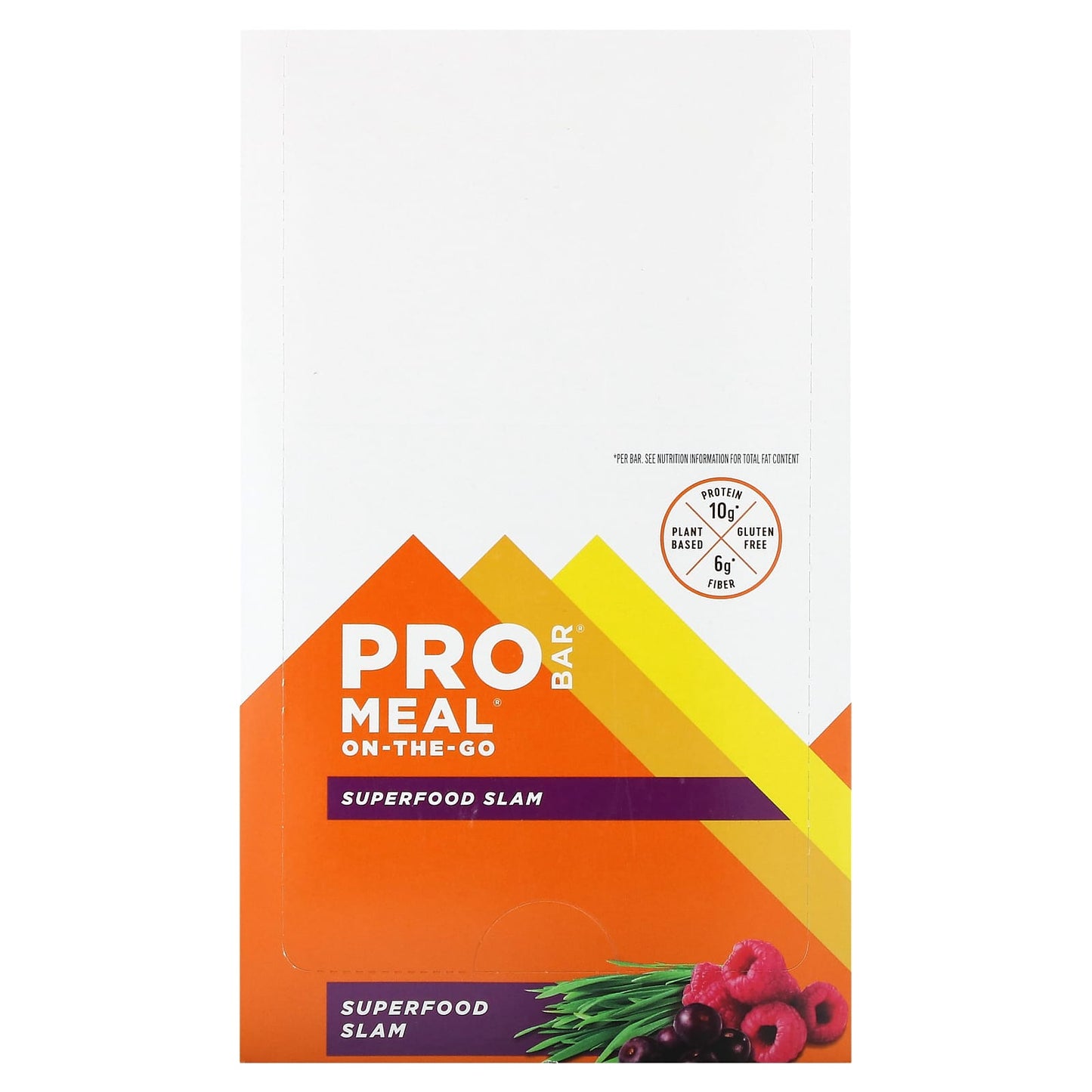 ProBar, Meal On-The-Go, Superfood Slam, 12 Bars, 3 oz (85 g) Each - Image 1