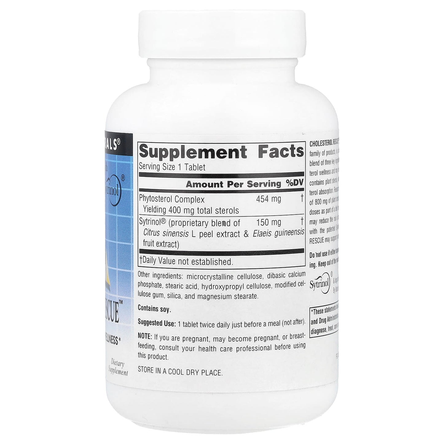 Source Naturals, Cholesterol Rescue™, 60 Tablets - Image 2