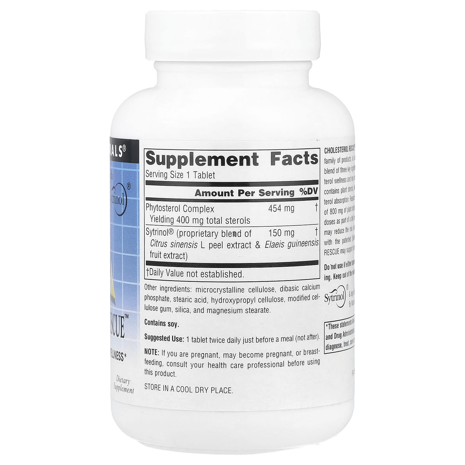 Source Naturals, Cholesterol Rescue™, 60 Tablets - Image 2