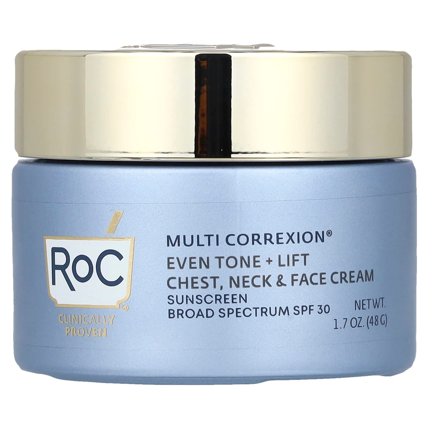 RoC, Multi Correxion®, Even Tone + Lift, Chest, Neck & Face Cream, SPF 30, 1.7 oz (48 g) - Image 1