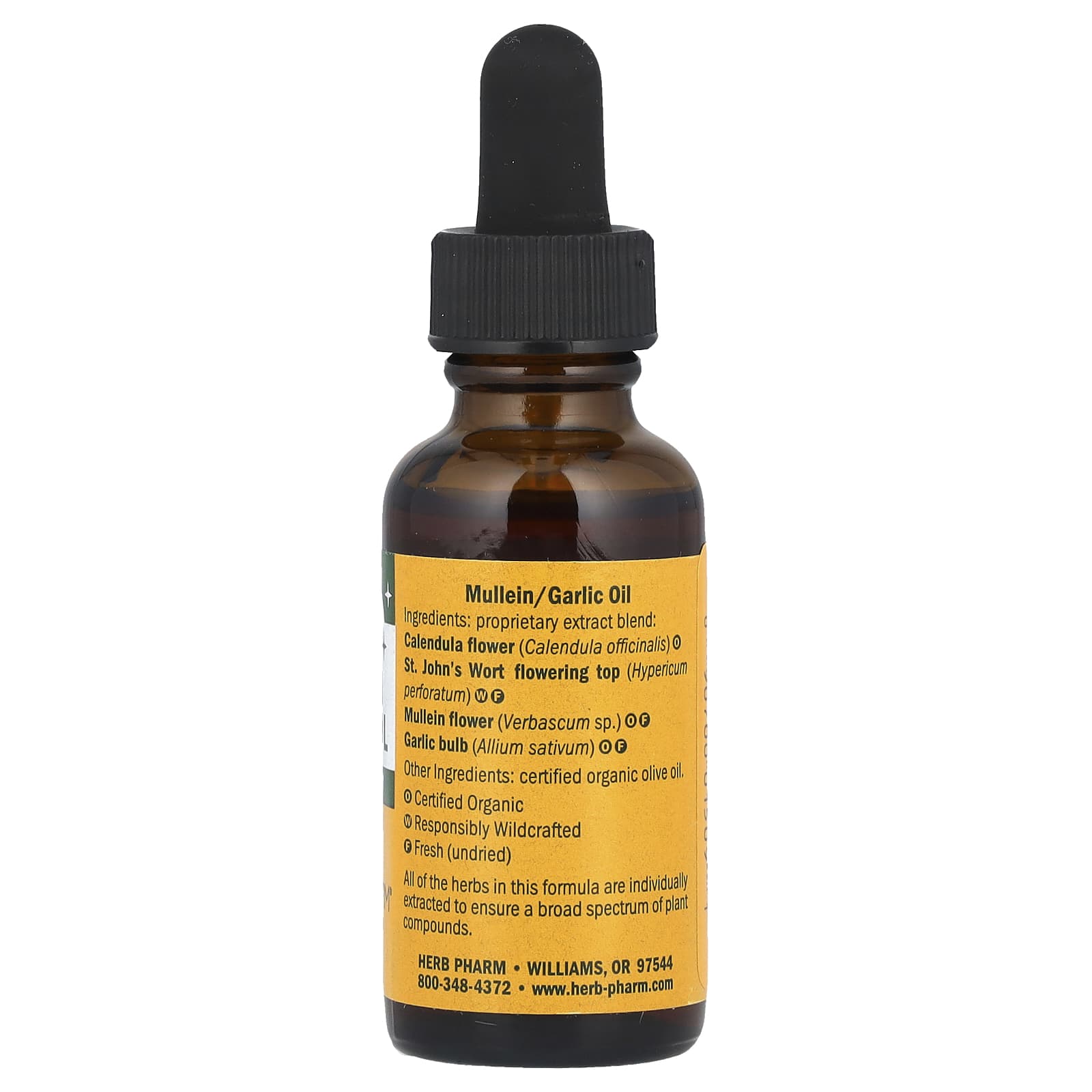 Herb Pharm Kids Mullein Garlic Oil - Soothe Ears Naturally - Image 2