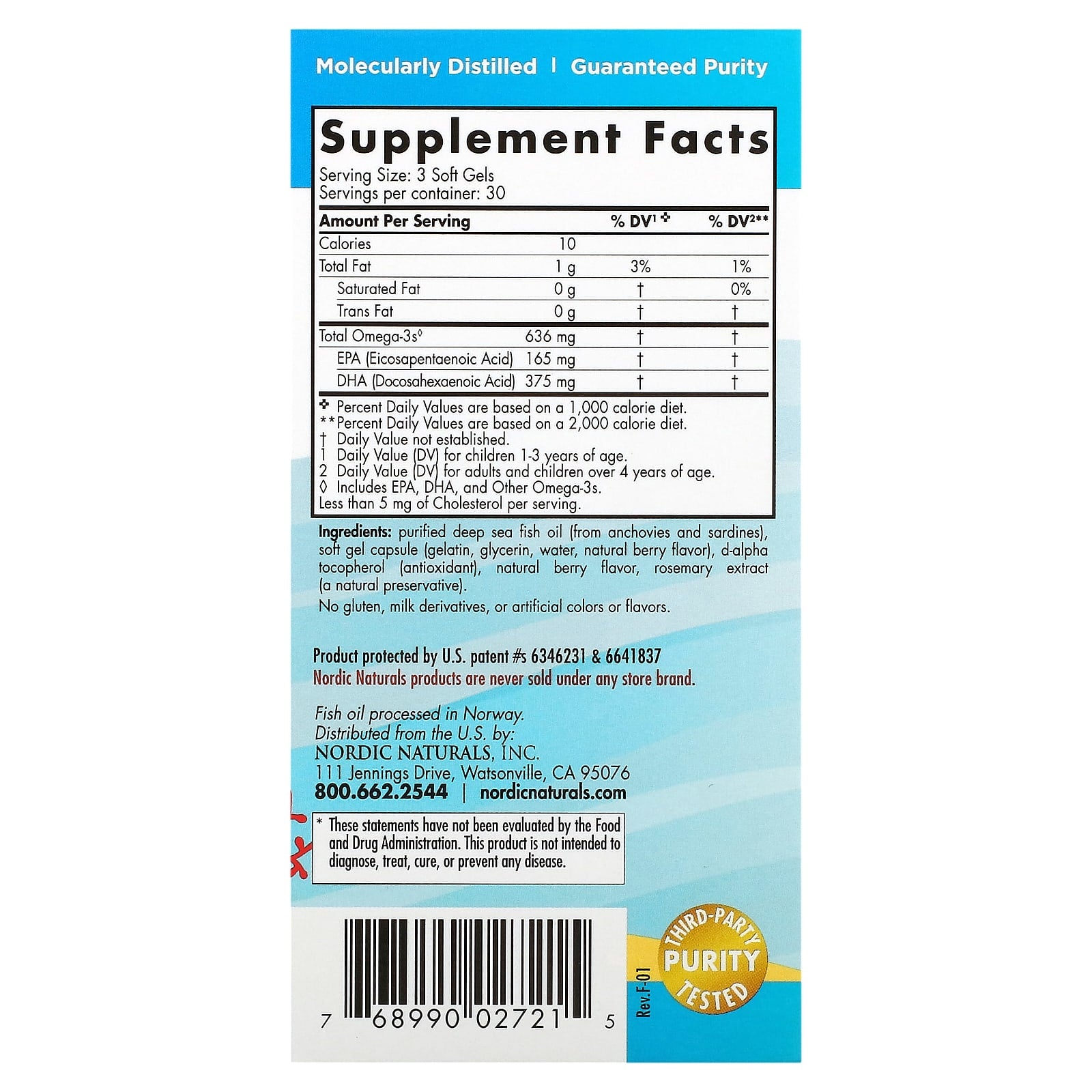 Nordic Naturals, Children's DHA Xtra, Ages 3-6, Berry, 636 mg, 90 Mini Soft Gels - Image 2