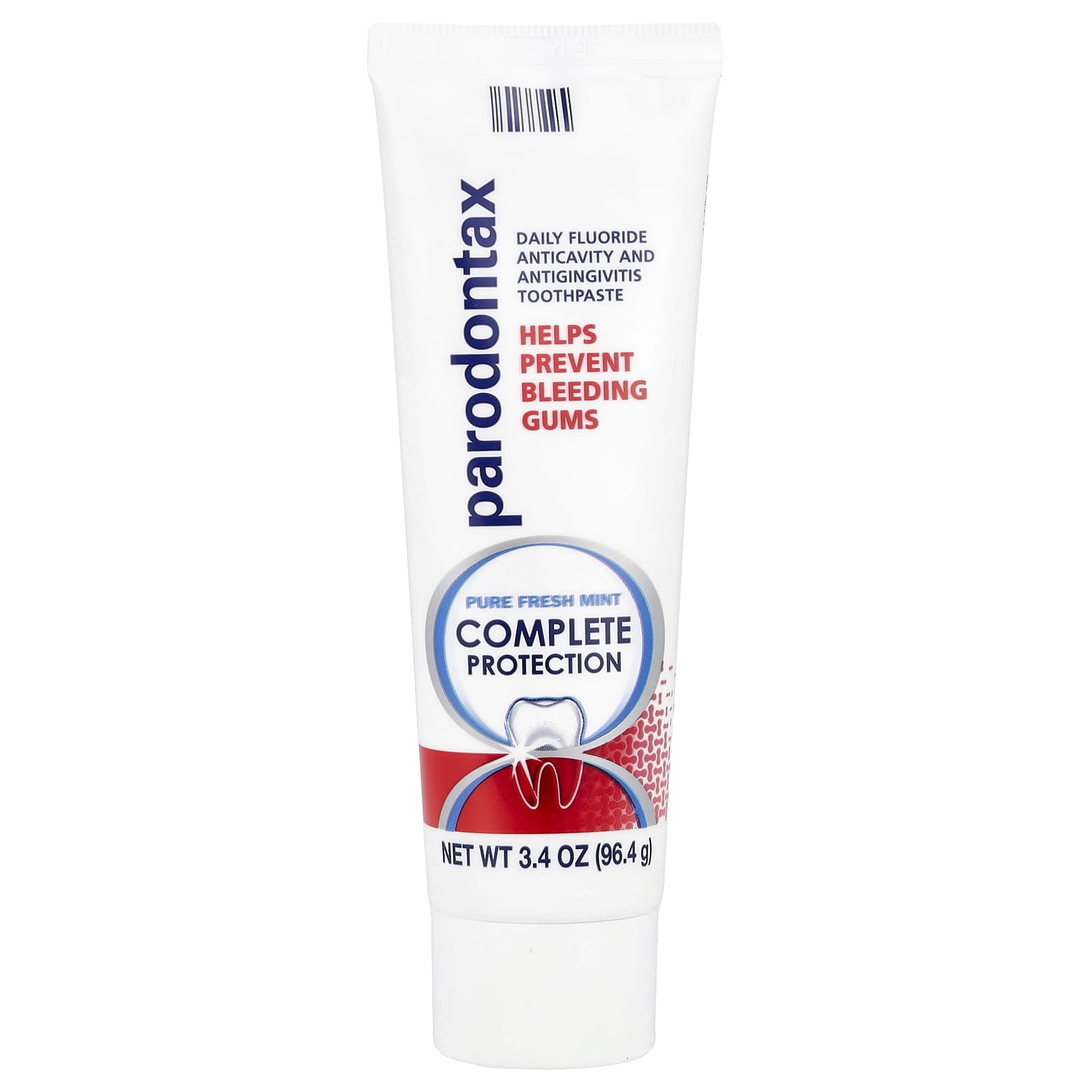 Parodontax, Daily Fluoride Anticavity And Antigingivitis Toothpaste, Complete Protection, Pure Fresh Mint, 3.4 oz (96.4 g) - Image 1