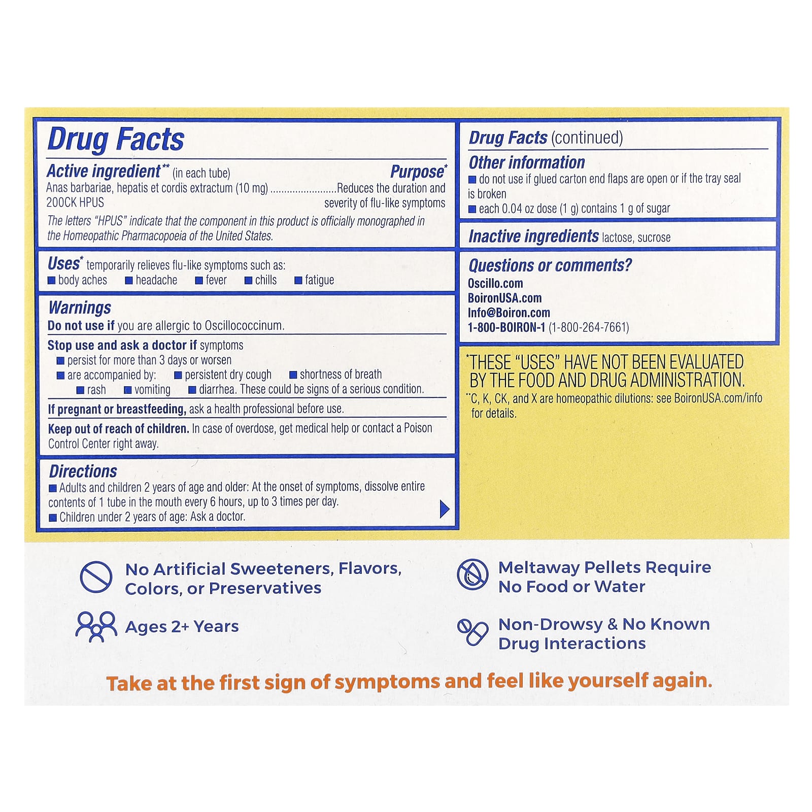 Boiron Oscillococcinum - Fast Relief from Flu Symptoms - Image 2