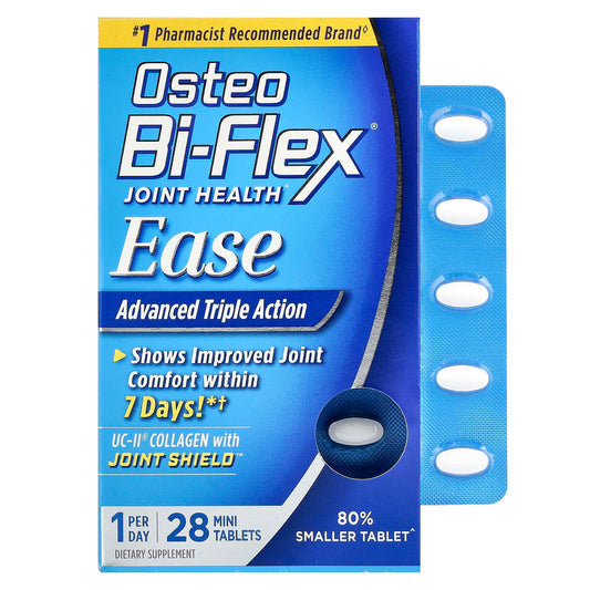 Osteo Bi-Flex, Joint Health, Ease, Advanced Triple Action, 28 Mini Tablets - Image 1