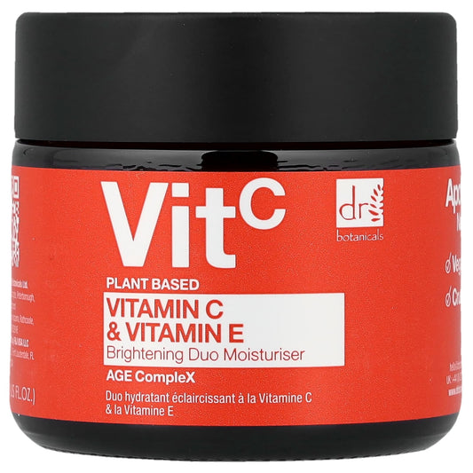 Dr. Botanicals Vitamin C & E Brightening Moisturizer, 60ml - Image 1