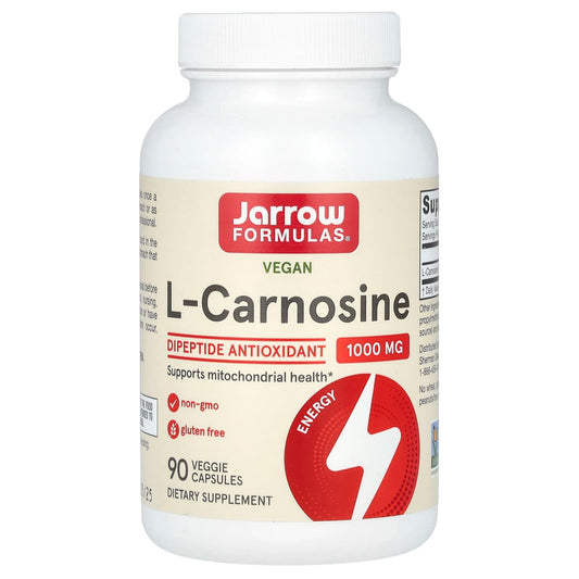 Vegan L-Carnosine Supplement by Jarrow Formulas - 90 Capsules - Image 1