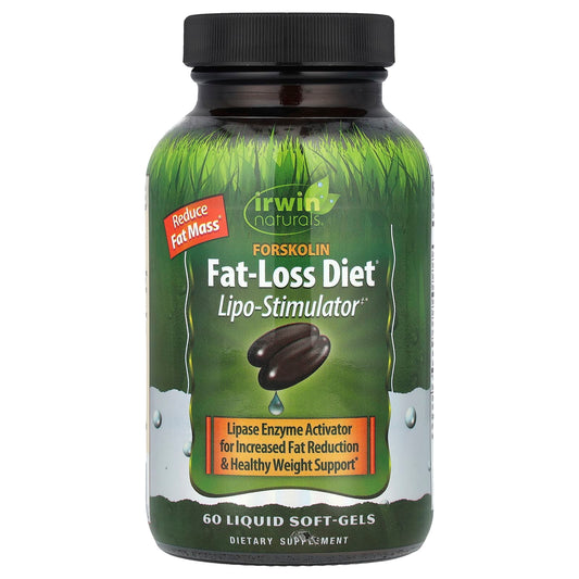 Irwin Naturals Forskolin Fat Loss & Weight Support, 60 Liquid Soft-Gels - Image 1