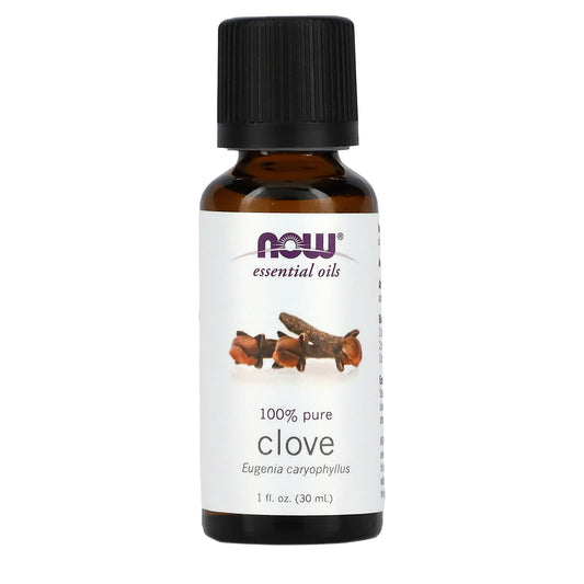 NOW Foods, Essential Oils, Clove, 1 fl oz (30 ml) - Image 1