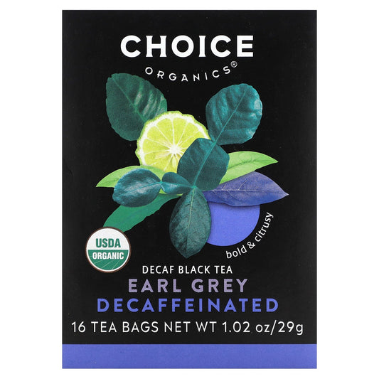 Decaf Earl Grey Black Tea - USDA Organic, Rainforest Alliance Certified - Image 1