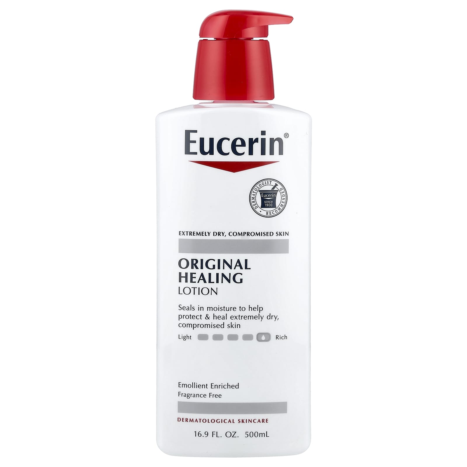 Fragrance Free Healing Lotion for Extremely Dry Skin by Eucerin - Image 1